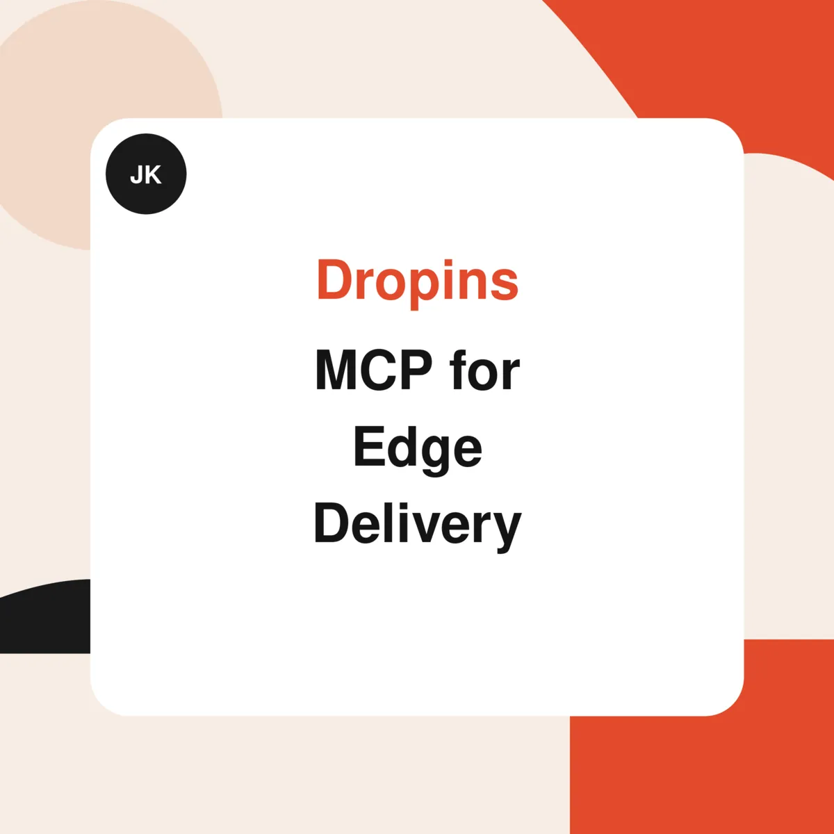 Meet dropins MCP for Edge Delivery
