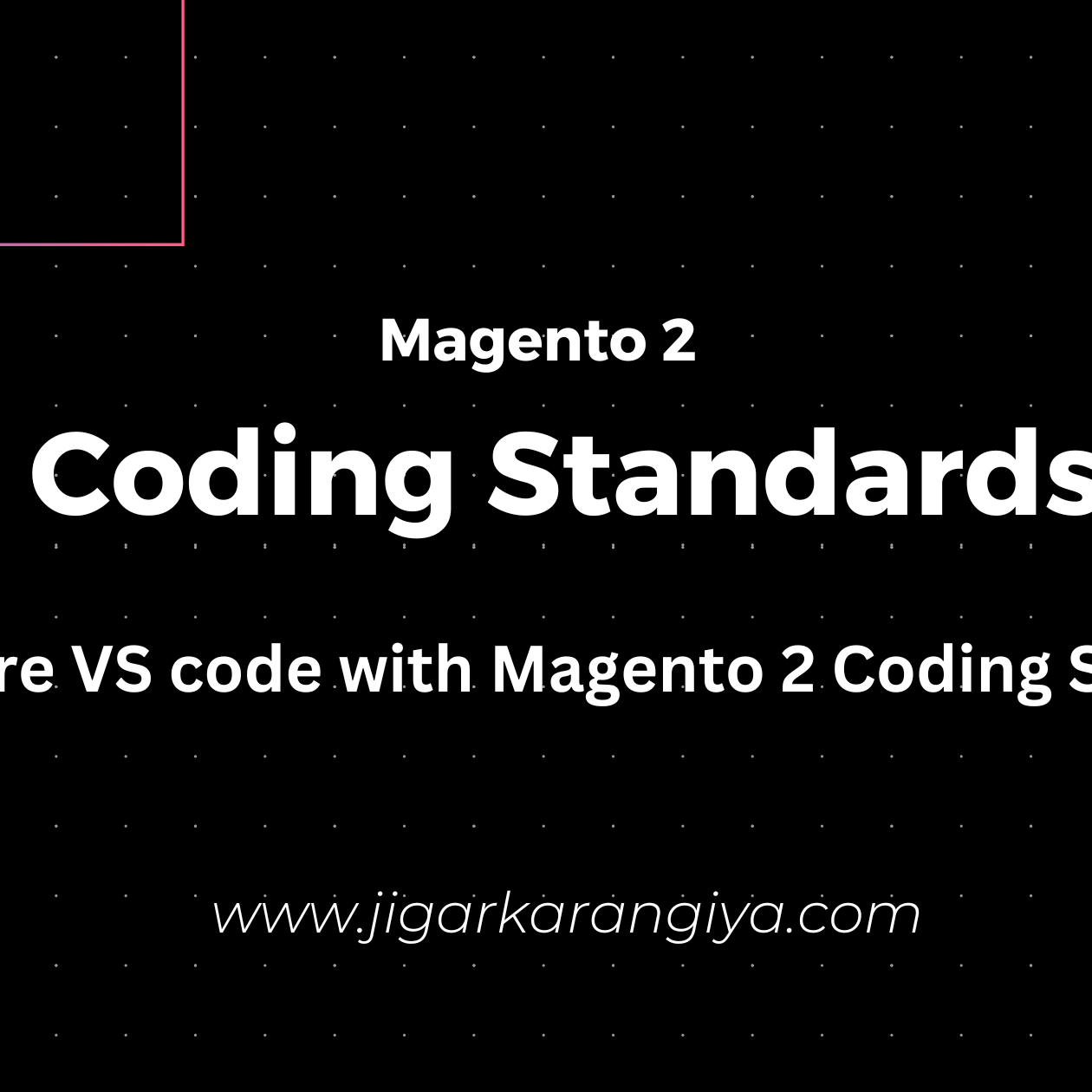 Configure Magento 2 Coding Standards in VS Code