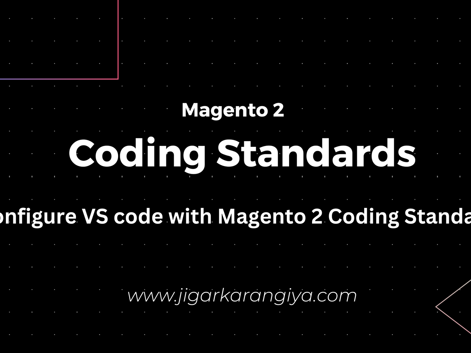 Configure Magento 2 Coding Standards in VS Code