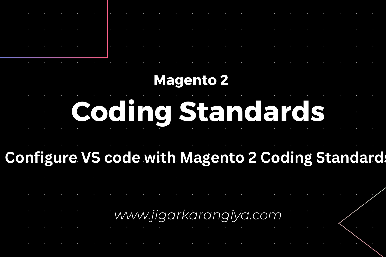 Configure Magento 2 Coding Standards in VS Code