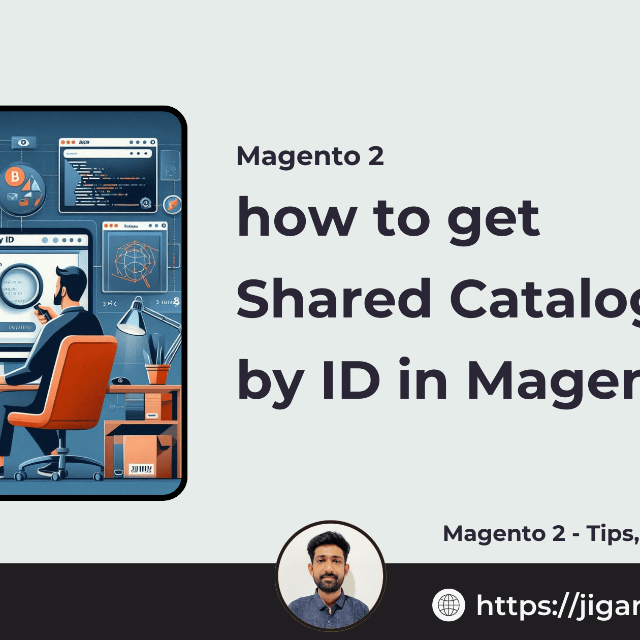 how to get shared catalog data by ID in Magento 2