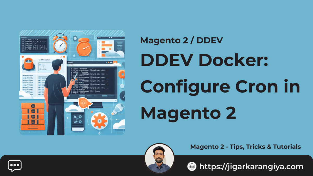 DDEV Docker: Configure Cron in Magento 2