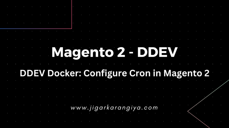 DDEV Docker Configure Cron in Magento 2