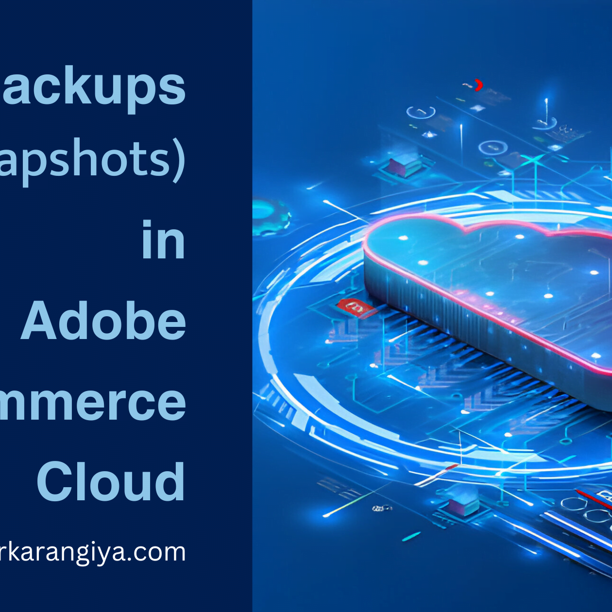 Backups(snapshots) in adobe commerce cloud