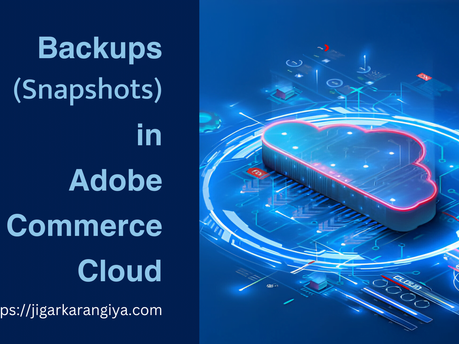 Backups(snapshots) in adobe commerce cloud