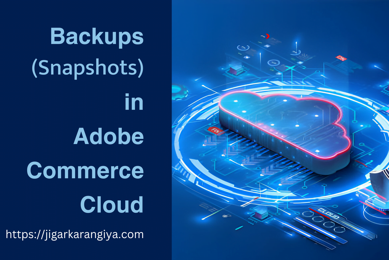Backups(snapshots) in adobe commerce cloud