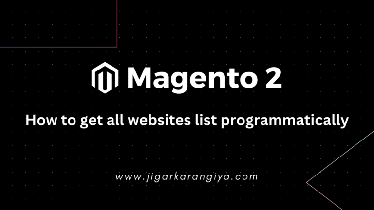 Magento 2: How to get all websites list programmatically?
