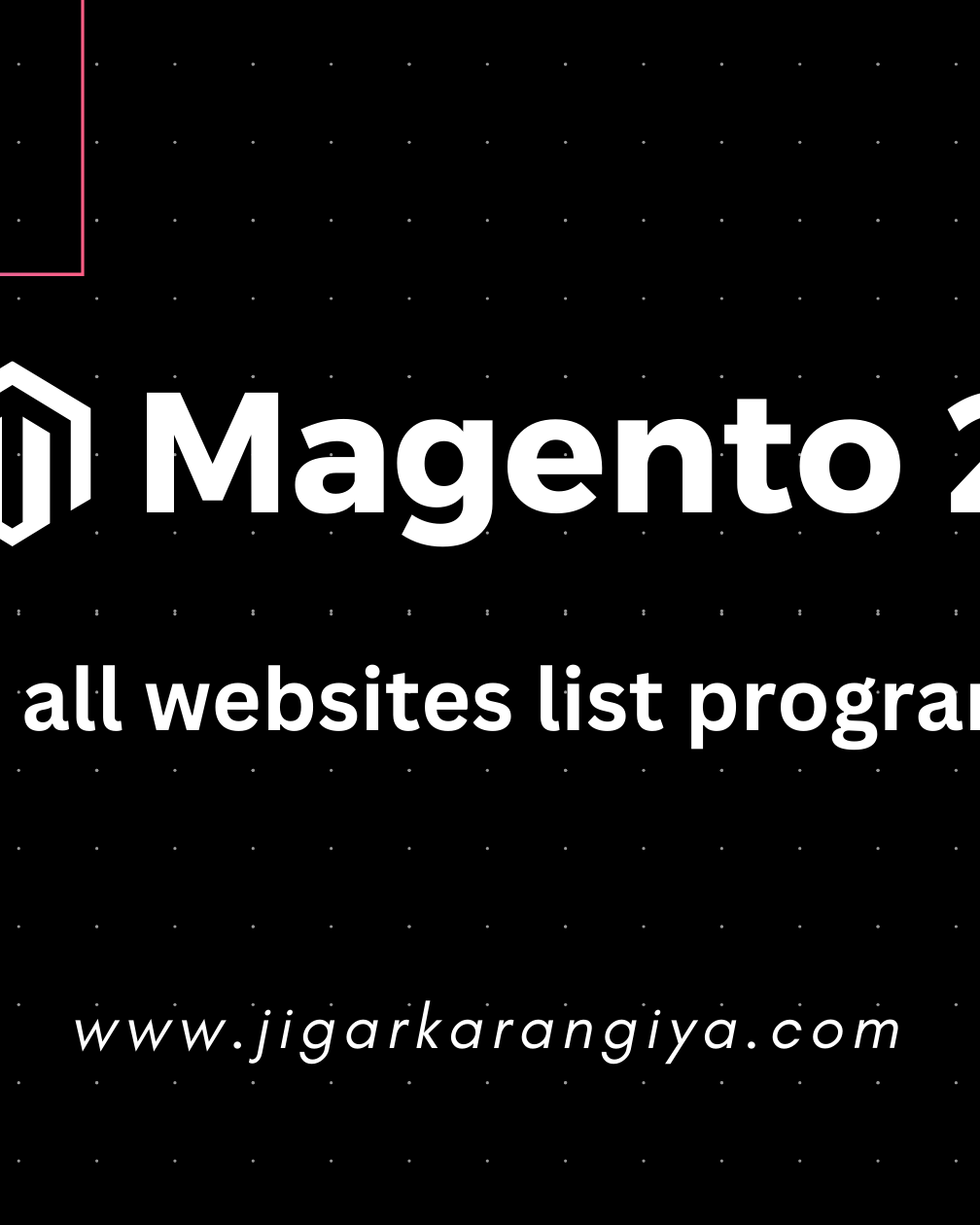 Magento 2-How to get all websites list programmatically