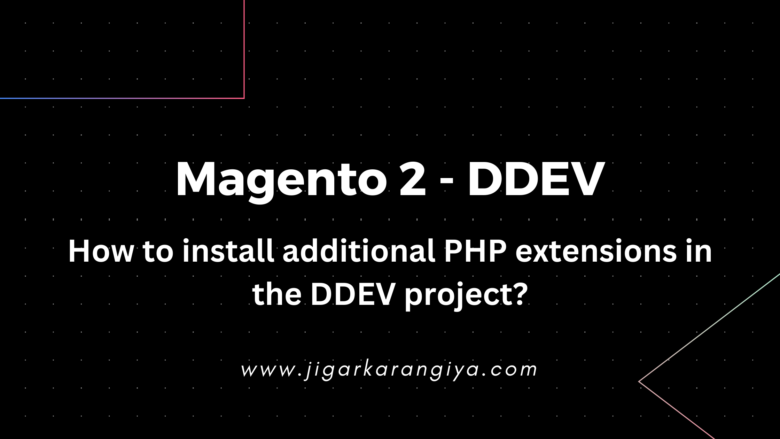 Install additional PHP extensions in the DDEV project