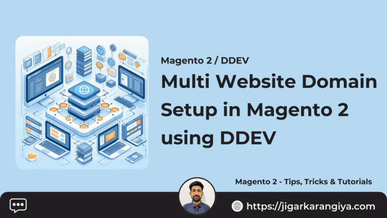 Multi Website Domain Setup in Magento 2 using DDEV