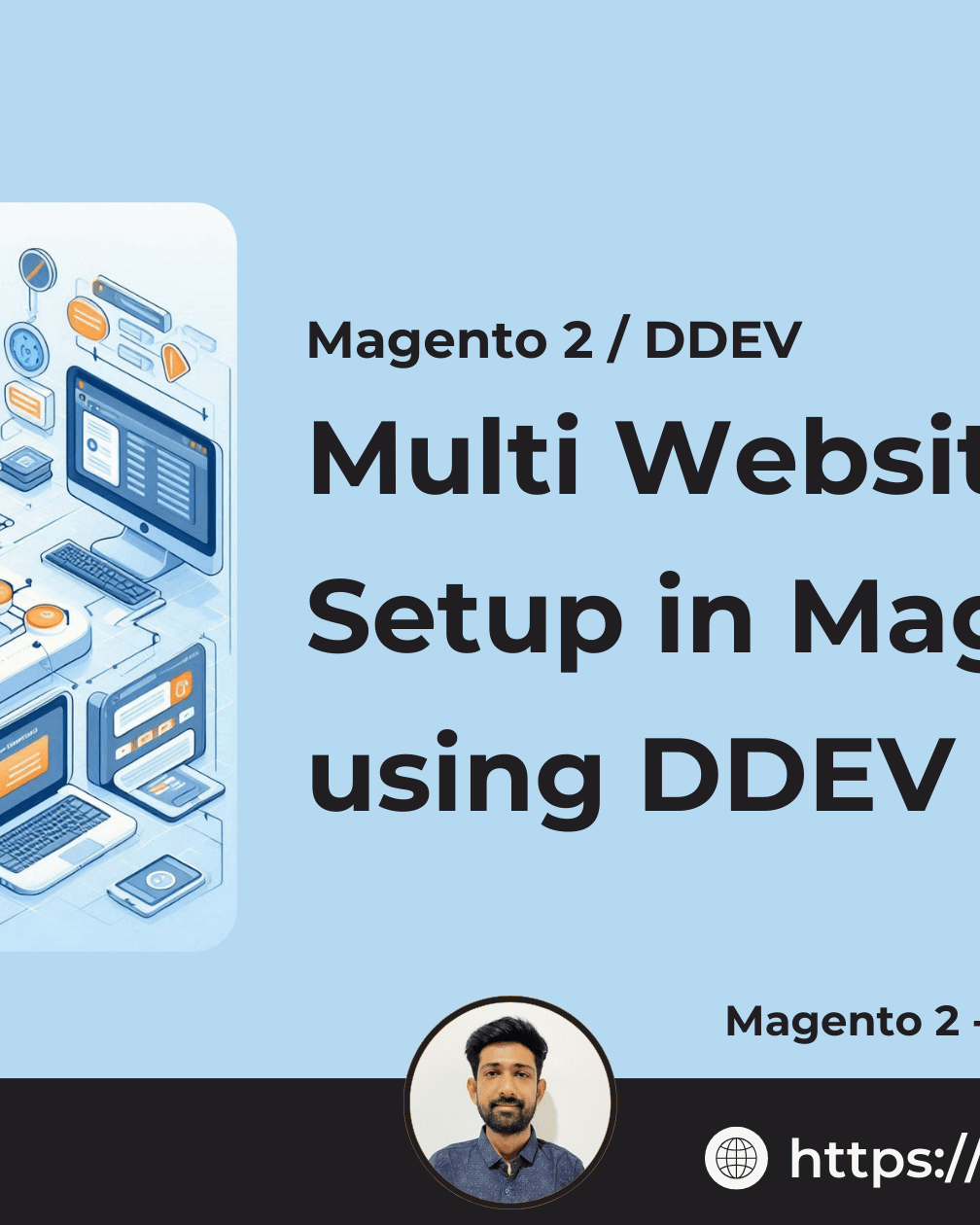 Multi Website Domain Setup in Magento 2 using DDEV