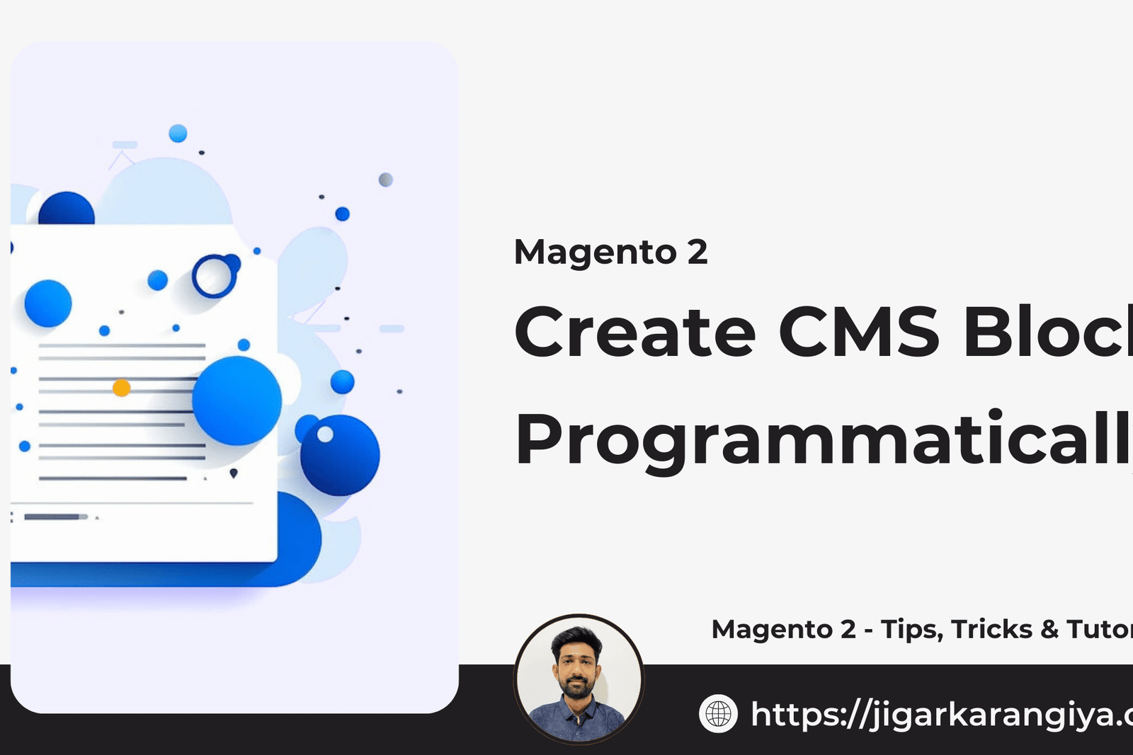 Create CMS Block Programmatically Magento 2.