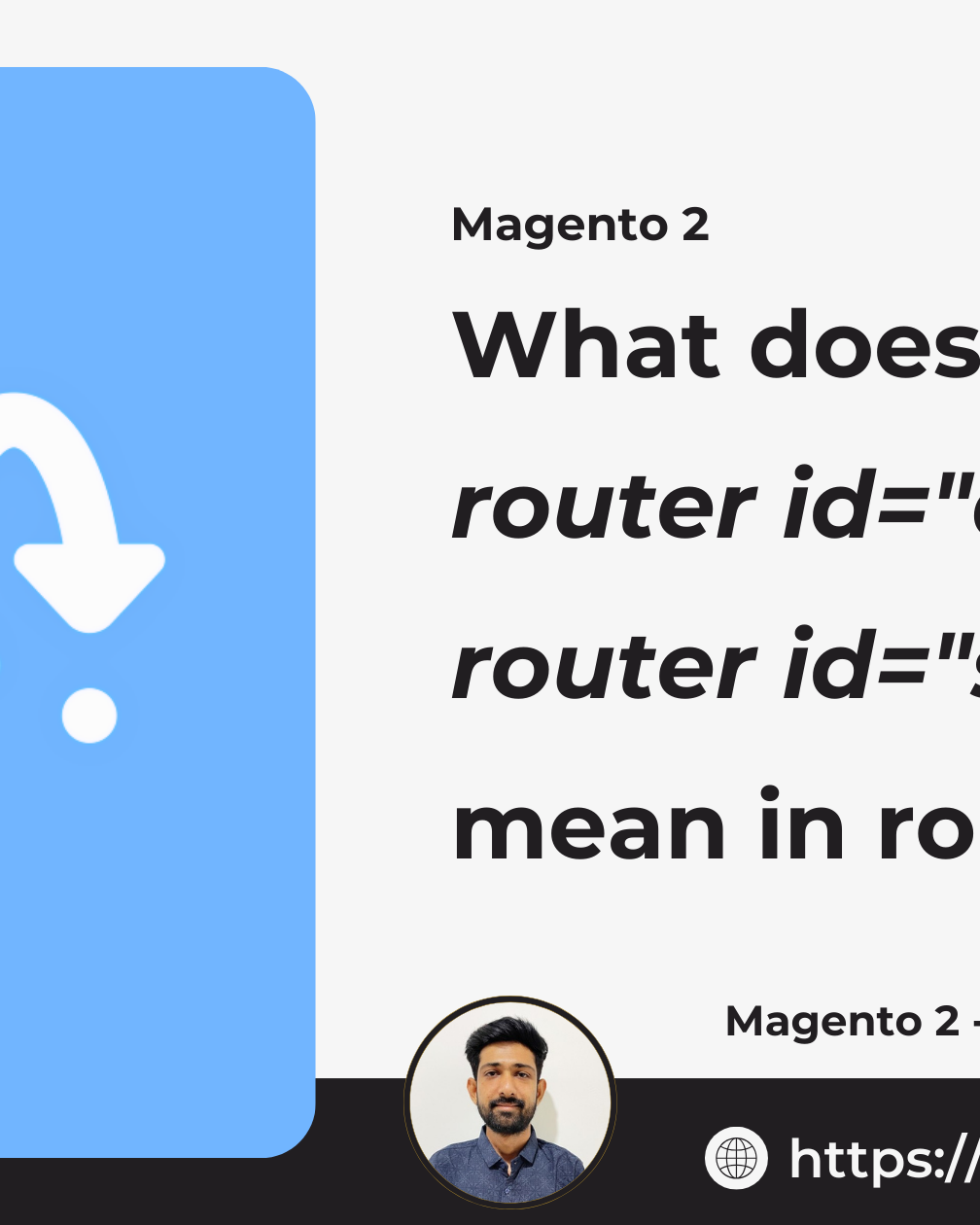 Standard Routing in Magento 2