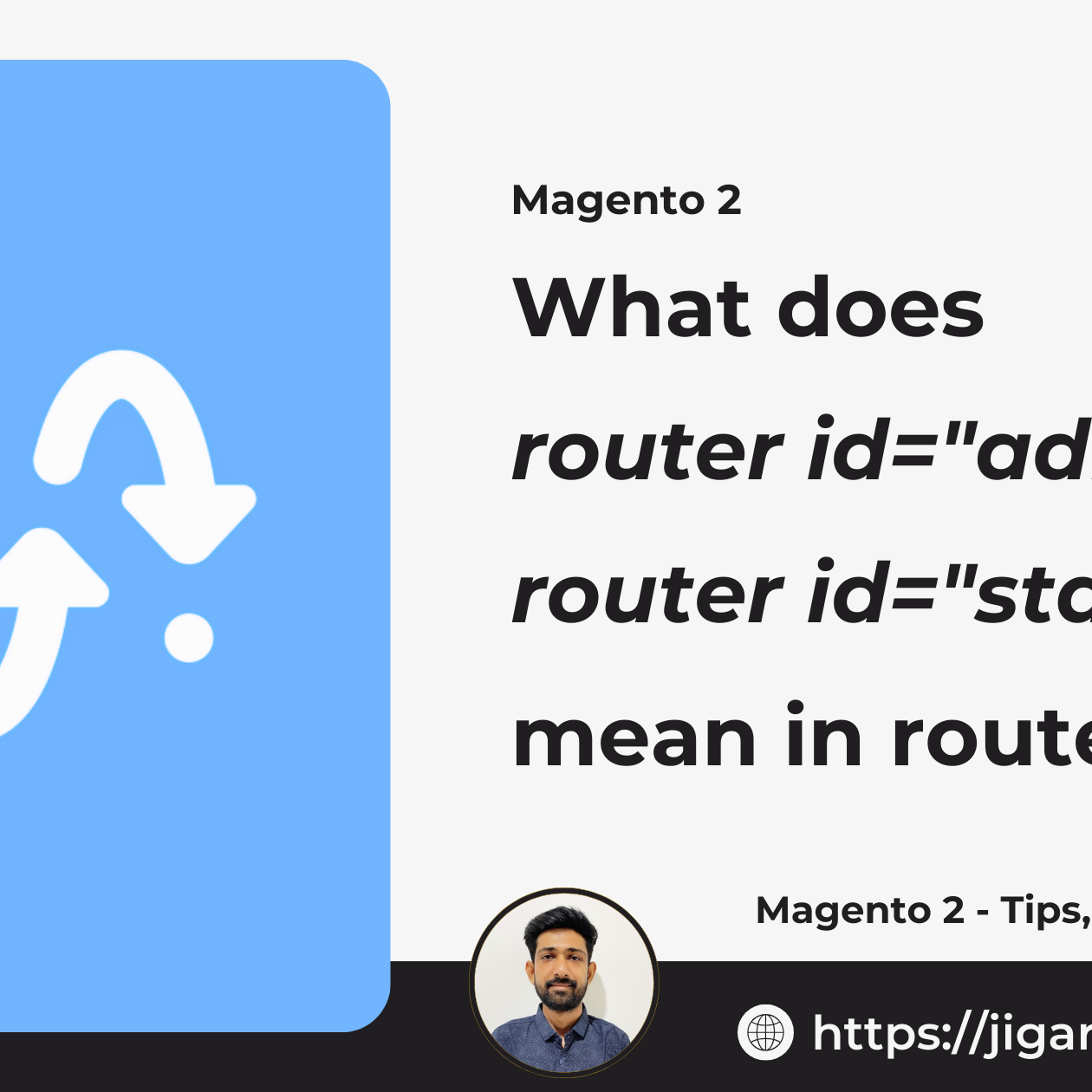 Standard Routing in Magento 2