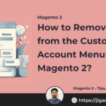 how to remove a link from the Magento 2 customer account menu using layout XML.