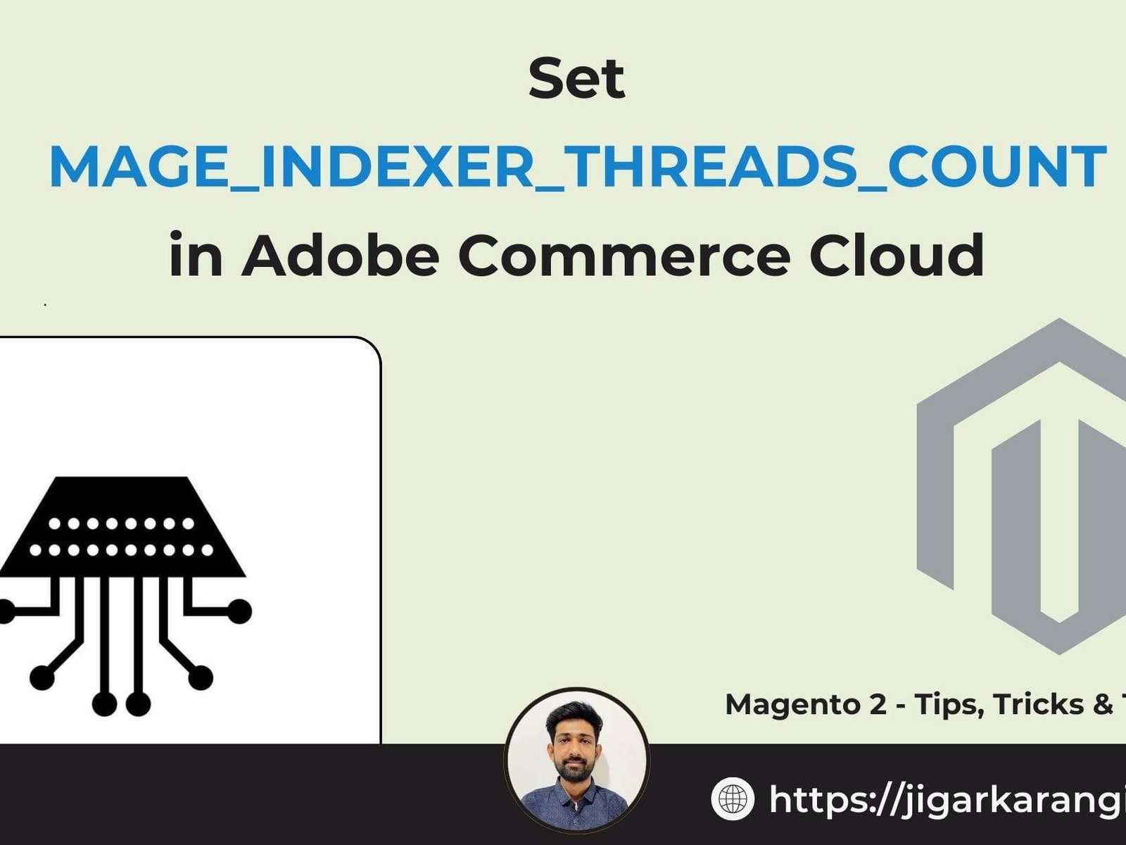 Set MAGE_INDEXER_THREADS_COUNT in Adobe Commerce Cloud