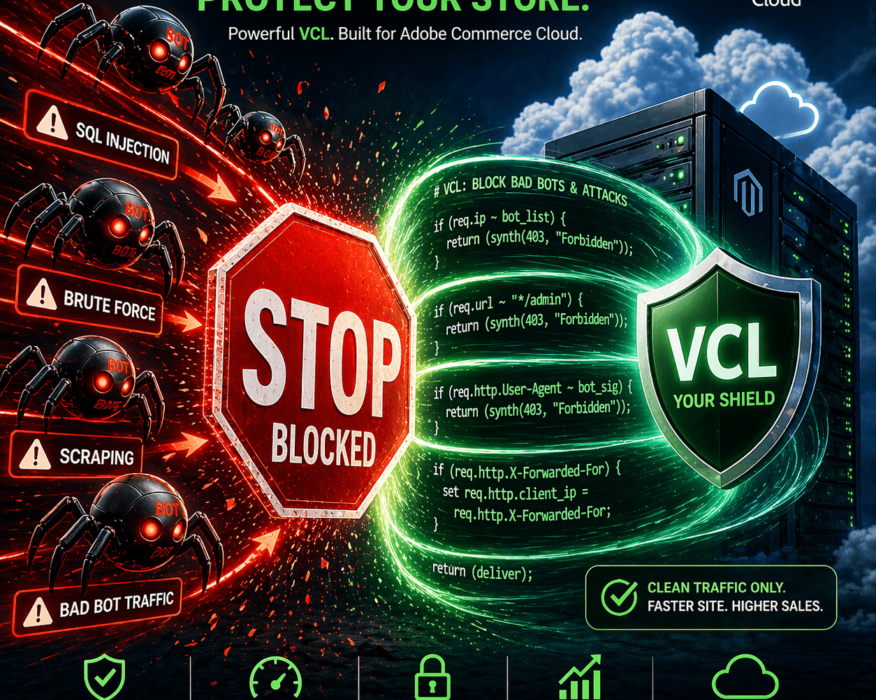 Block Malicious Bots in Adobe Commerce
