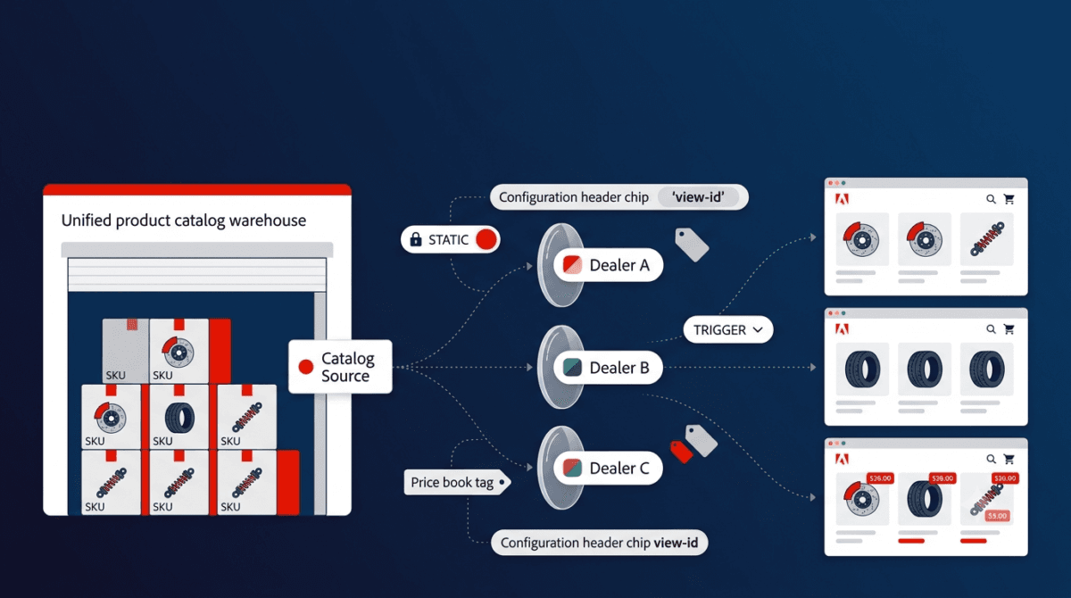 Catalog views and policies in Adobe Commerce Optimizer