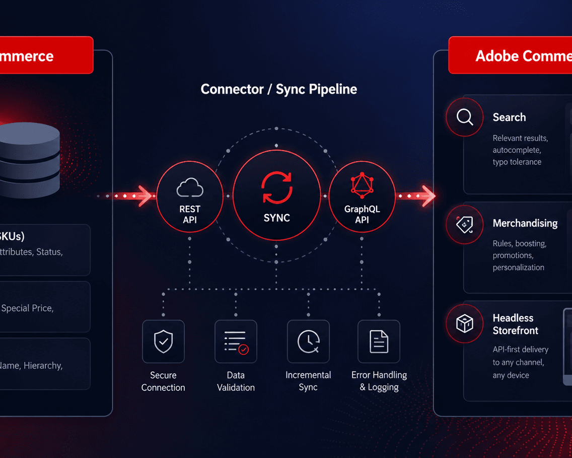 Syncing Data Using Adobe Commerce Optimizer Connector