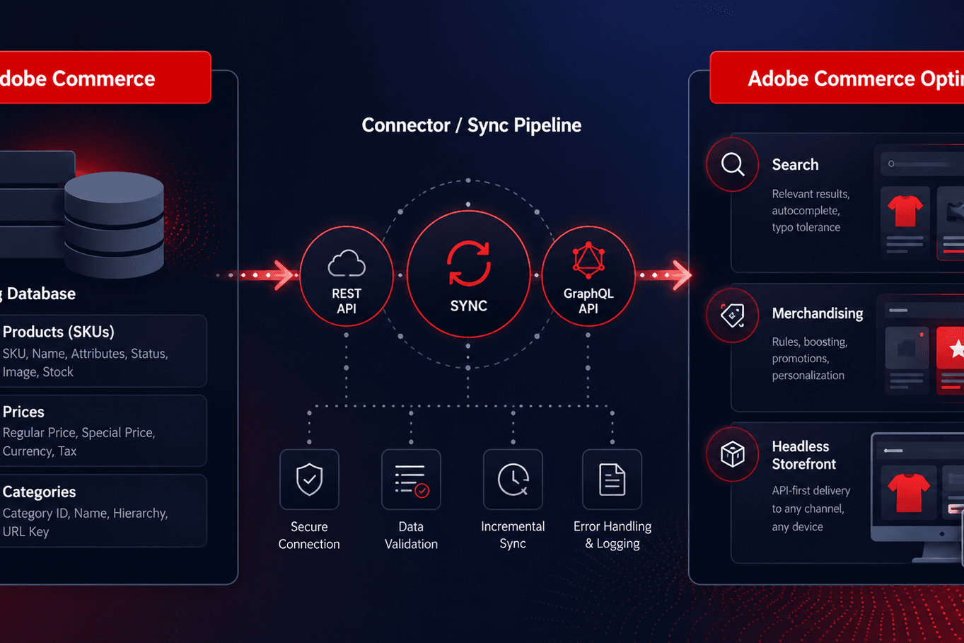 Syncing Data Using Adobe Commerce Optimizer Connector